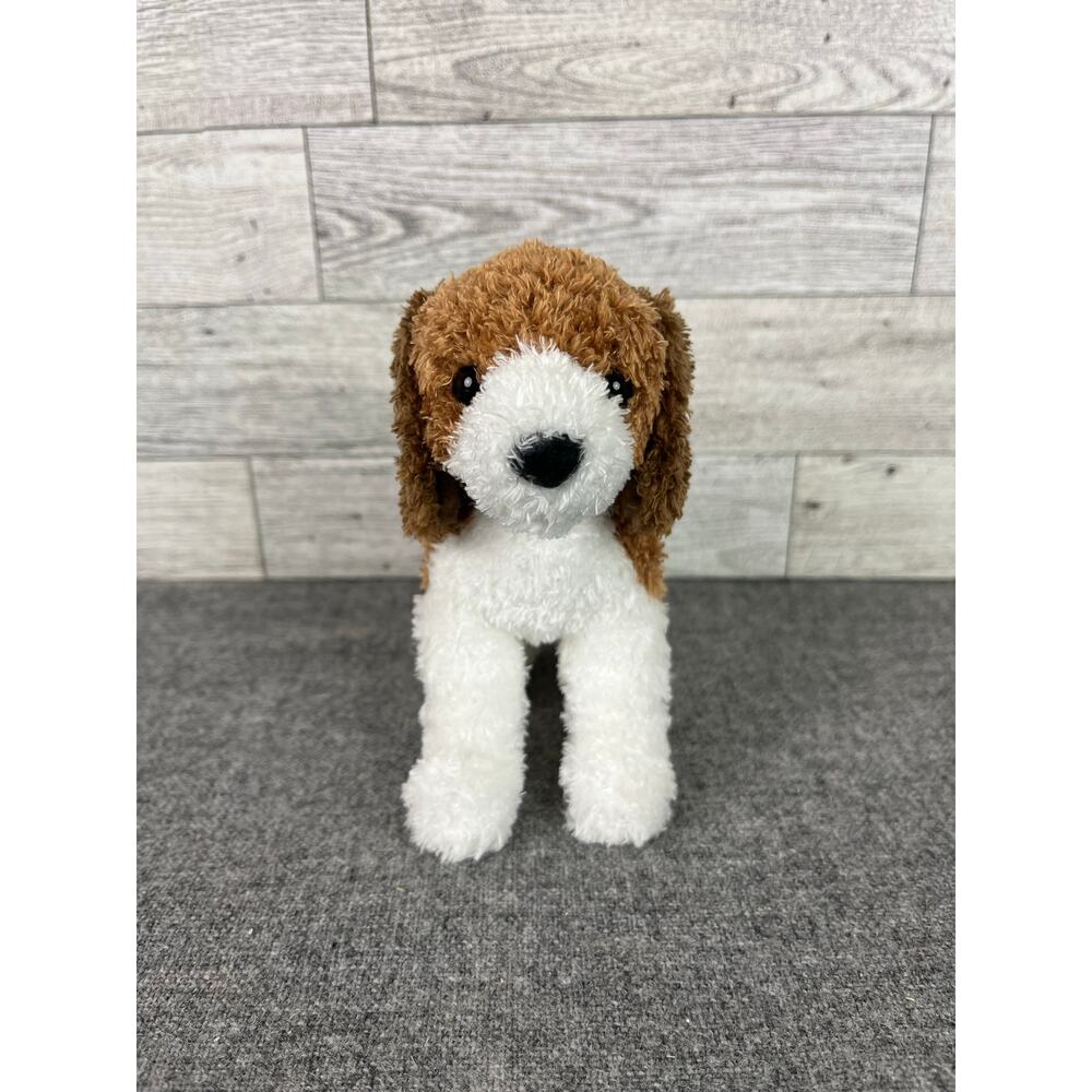 Douglas CUDDLE TOY Plush DOG Cocker Spaniel Sitting Stuffed Animal 5 Inch Collar